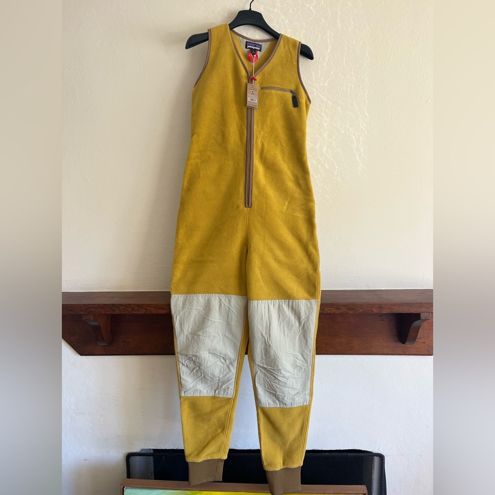 Women’s Patagonia Synchilla Patched Jumpsuit Fleece XS